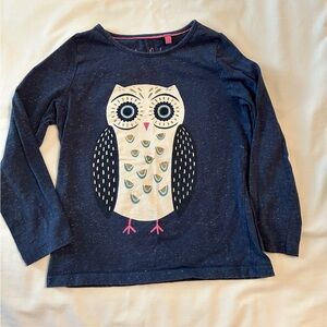 Girls mini Boden tshirt size 7